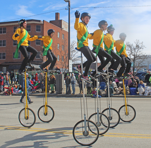 St Helen Unicycle Team